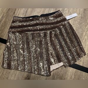 Venus Allover Sequin Skort